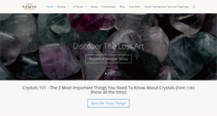 Desktop Screenshot of crystalmusichealing.com